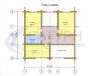 Проект Альба - План 2 этажа